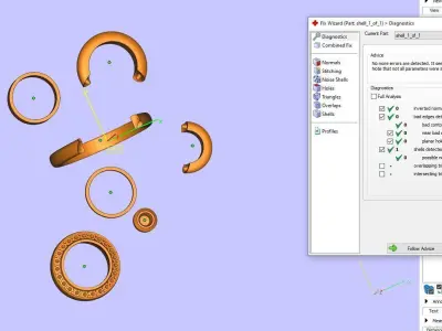 Chopard Ring 3D print model