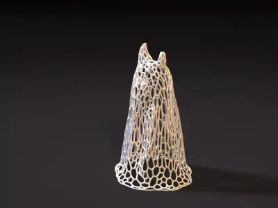 Ghost with horns 3D print model