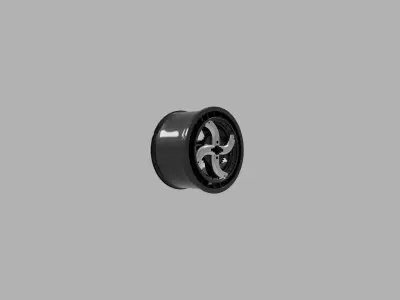 SPECX Alloy Wheel 3D print model