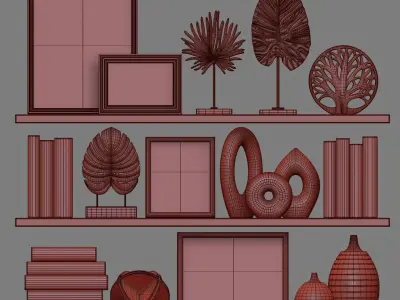 Decor Set 134 3D model