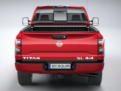 Nissan Titan SingleCab 2021 3D model