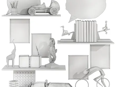 Children set 14 3D model