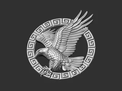 eagle greek 3D print model