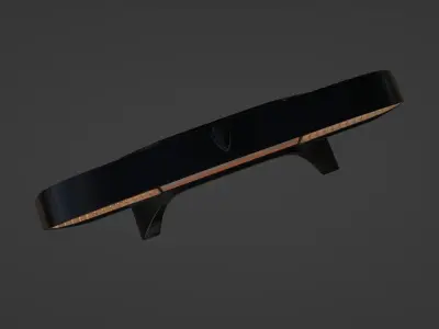 safety car only alarm lights 3D model