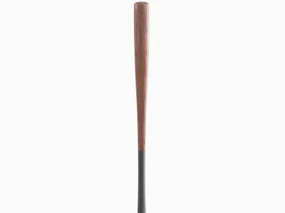 Baseball Bat Set B Low-poly 3D model