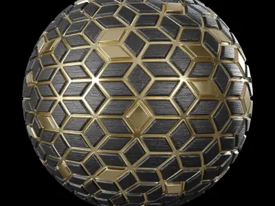  wall cover material gold tile Texture