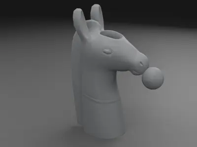 WILD THINGS FLOWER VASE 3D model