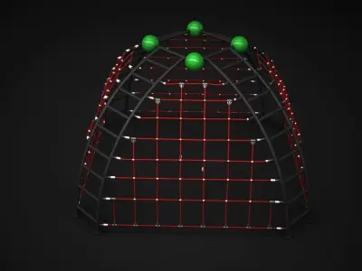 Teenagers Outdoors Toys 3D model