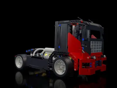 LEGO Technic - Race Truck 8041 3D model