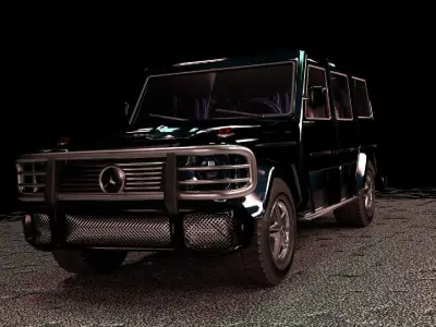 G-Wagon mercedes g class suv 3D model