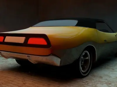 1970 Dodge Challanger 3D model