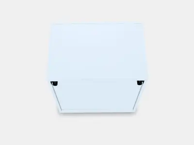 BESTA Shelf unit with door 50 Low-poly 3D model