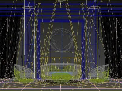 Interior Scene 3D model