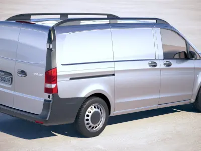Mercedes Vito Short 2018 3D model