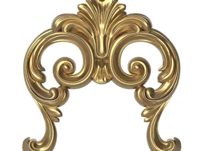  decorative pattern ready for 3D printing 3D model 9