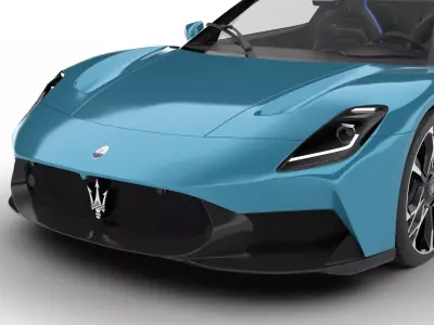 Maserati MCPura Cielo 2026 3d model 3D model