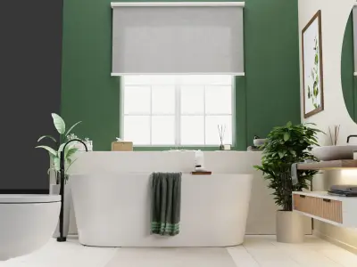 Bathroom interior 3D model