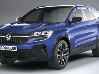 Renault Espace 2023 3D model