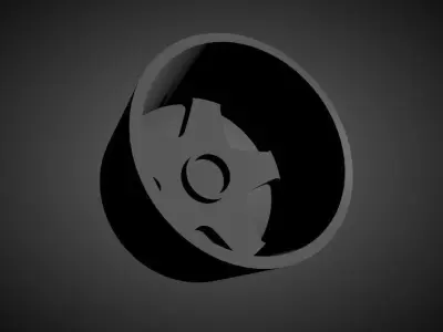 Fifteen52 Tarmac scalable and Printable rim 3D print model