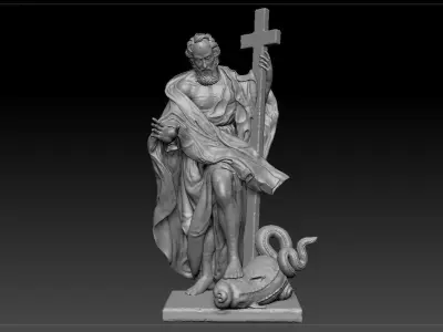 disciples of jesus03 3D model 3D model