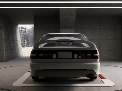 1992 FALCON GTR 3D model