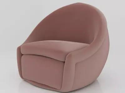 Fabric Chair Free 3D model