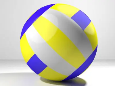 Sport Ball - Volleyball 3D model