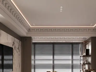 living French room 3D model