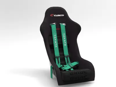 Bride Zeta Racing Seat 3D model