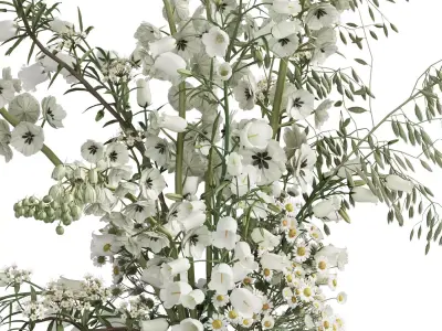 Flower In Vase 99 3D model