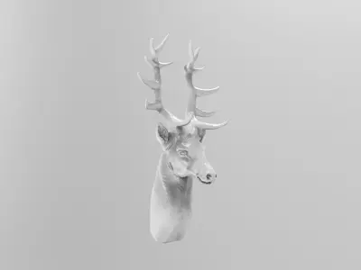 deer head 3D model