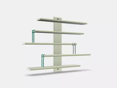 LUSTIGT Wall shelf 3D model