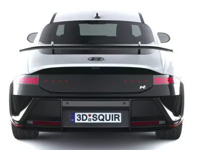 Hyundai Ioniq 6 N 2026 3D model