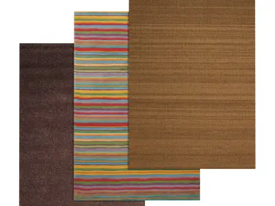 Rug Set 1148 3D model