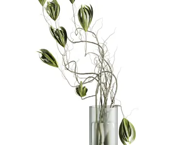 bouquet 3D model 5