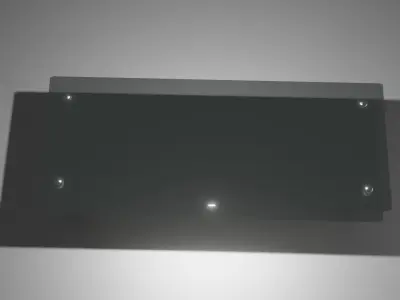 table glass coffee Free 3D model