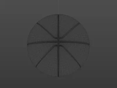 Basketball Black 3D model
