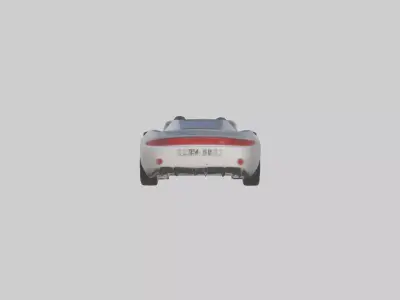 Targa Model 1 Low-poly 3D model