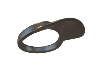 Visor Cap v1 001 Low-poly 3D model