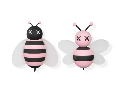 Kaws Dior Bee x Dior Bee 2 for Print 3D print model