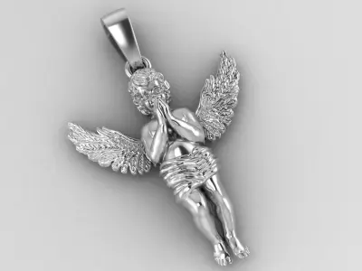 Angel 3D print model