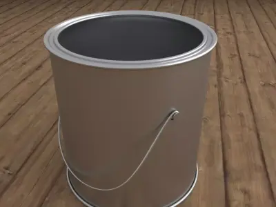 Paint Can Free 3D model