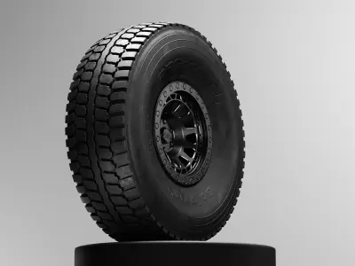 BFGoodrich TA KR Offroad Tire 3D model