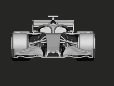 Ferrari F1 Bolid 3D print model
