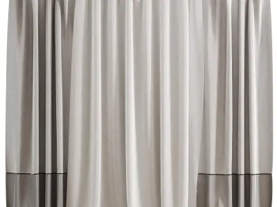 Curtain A6 3D model