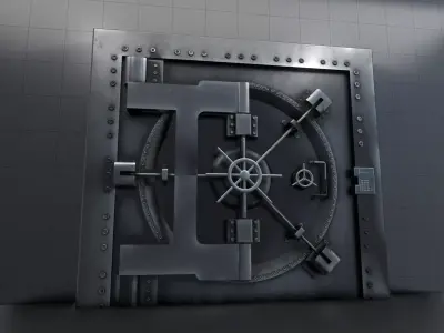 VAULT DOOR  PBR  3D model