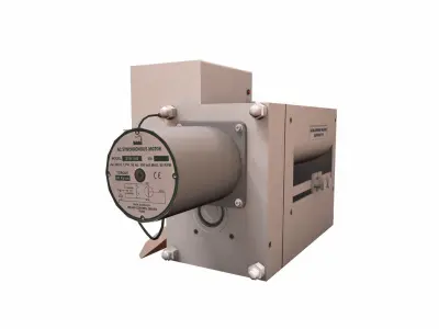 Blistering Machine Low-poly 3D model