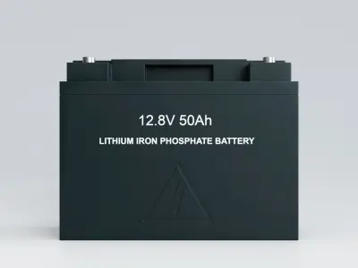 Car Battery Low Poly PBR 3D Model Low-poly 3D model