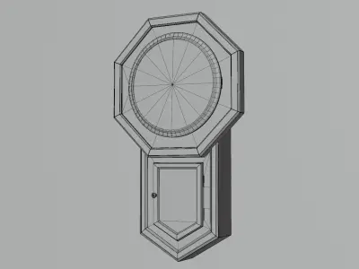  Pendulum Clock 3D model