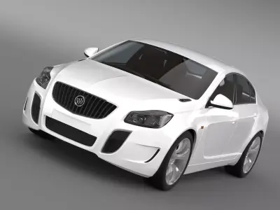 Buick Regal GS Concept 2010 3D model